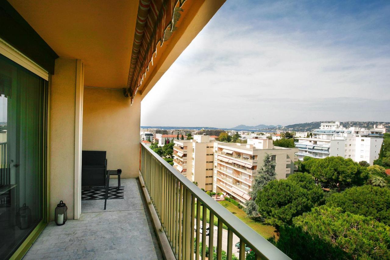 Le Tamaris - Terrasse Vue Sur Mer - Piscine, Tennis & Jardin Antibes Exteriér fotografie