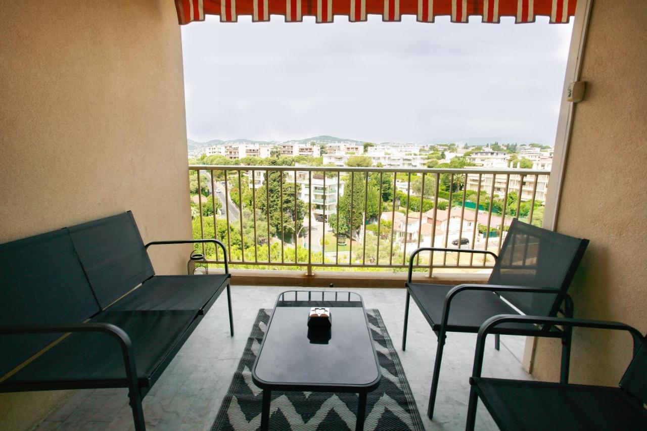 Apartmán Le Tamaris - Terrasse Vue Sur Mer - Piscine, Tennis & Jardin Antibes Exteriér fotografie